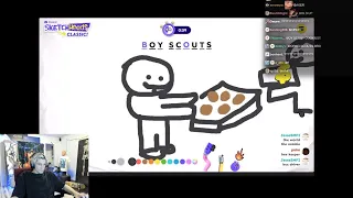 xQc Plays SKETCH HEADS with Jesse, Poke & Gigi