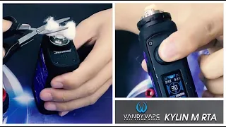 How to Build and Wick the Kylin M RTA By Vandy Vape