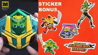 LEGEND HERO STICKER (Toys City Bonus) Ganwu