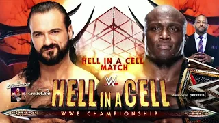 WWE 2K20 Dream Match WWE Champion Bobby Lashley vs. Drew McIntyre (Hell in a Cell Match)