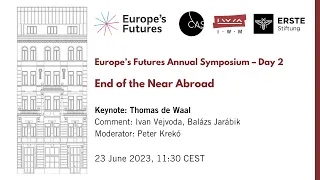 Europe's Futures Annual Symposium 2023 Day 2 Panel 2