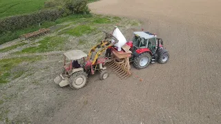 Spring Drilliing #agriculture #farming #masseyferguson