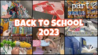 BACK TO SCHOOL 2023 *part2*   покупки канцелярии к школе + распаковка ~читай город, галамарт~