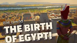 We FORGE A DYNASTY in Old World: Pharaohs of the Nile DLC