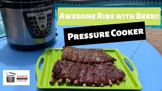 How to Cook Awesome Ribs with Beer - Pressure Cooker