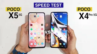 Poco X5 5G vs Poco X4 Pro 5G speed test Comparison | Unbelievable Result