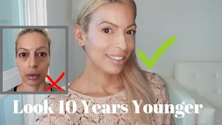 How To Look 10 Years Younger - 10 Easy Makeup Tips for Women over 40