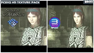 Shadow of the Colossus 4K 60FPS UHD | RPCS3 & PCSX2 HD Texture Pack Comparison