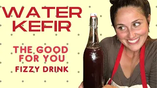 Learn How To Make WATER KEFIR From Start To Finish - Refreshing PROBIOTIC Drink Recipe.