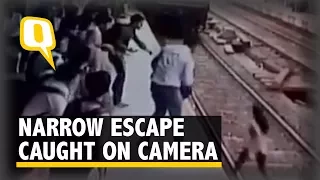 Girl Survives After Being Run Over By Train in Mumbai