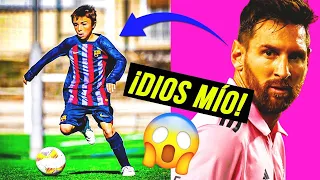 Hasta MESSI quedó en SHOCK después de ver un 'NUEVO MESSI' desde BARCELONA! Quién es PEDRO JUAREZ?