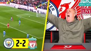 LIVERPOOL FAN REACTS TO MAN CITY 2-2 LIVERPOOL HIGHLIGHTS