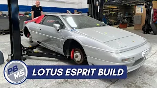 Lotus Esprit V8 Turbo getting Huge Power Build