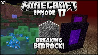 I BROKE Minecraft BEDROCK! | Minecraft Survival Ep.17