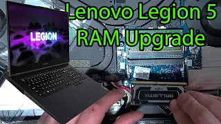 Upgrade Ram on Lenovo Legion 5