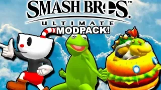 EVERY MEME IS HERE || Smash Bros 4 Ultimate Modpack