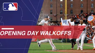 MLB Opening Day walk-offs (Best way to start the year)