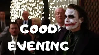 Joker impression (Heath Ledger) - Joker crashes the party scene