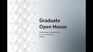 Graduate Open House 2023 | UBC SALA