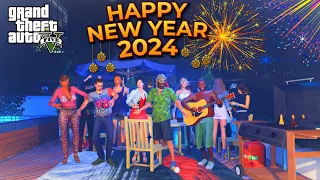ASHRAF BHAI'S NEW YEAR 2024 CELEBRATION! | GTA 5 GAMEPLAY