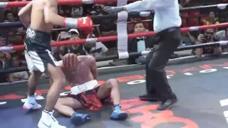 1ST Round TKO! MIEL FAJARDO VS JOHN PAUL GABUNILAS Highlights!