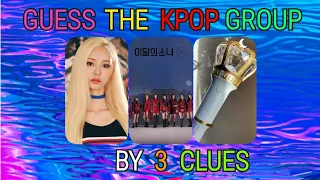 KPOP GAME - GUESS THE KPOP GROUP BY 3 CLUES