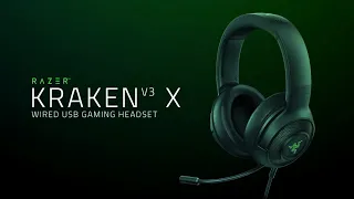 Razer Kraken V3 X | Ultra-Light Comfort for Gaming Immersion