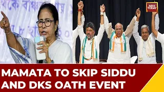 Bengal CM Mamata Banerjee To Skip Siddaramaiah's And DK Shivakumar's Oath Event