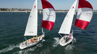 2023 Congressional Cup   F11M5   Weis v Berntsson downwind pass