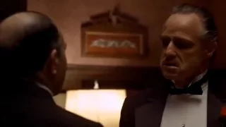 Знаменитый момент из фильма Крестный отец -The Godfather