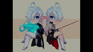 [Speed Paint]- FFXIV: Leveilleur Twins