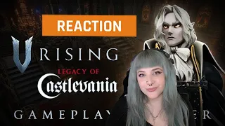 My reaction to V Rising Legacy of Castlevania Gameplay Trailer | GAMEDAME REACTS