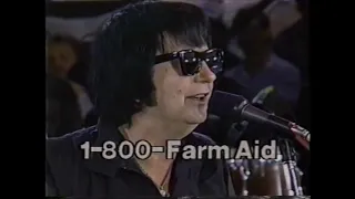 Roy Orbison - "Farm Aid Performance (FULL) 1985"