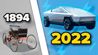 Evolution of The Electric Cars (1881 - 2022)