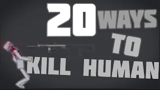 20 Ways to kill Human in People Playground