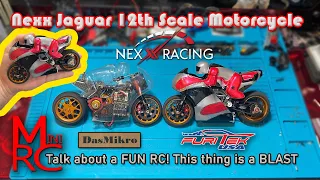 Nexx Jaguar - An AMAZING 1/12th Scale Motorcycle. Opening, Setting up & Riding this Cool Little Bike