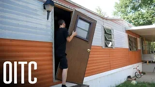 The Reality of Replacing a Mobile Home Door ;)
