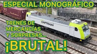 Reportaje de TRENES de mercancías y más… FERROCARRIL Español Valladolid Ávila Salamanca T2 Ep.1