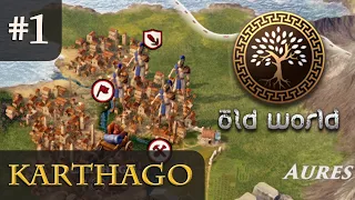 Let's Play Old World #1: Die Stadtgründung (Karthago / Angespielt / Preview / Gameplay)