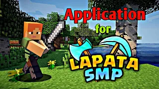 my Application for lapata SMP season 5 || LAPATA SMP