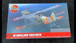Airfix De Havilland Tiger Moth, 2024 release, 1:48 scale