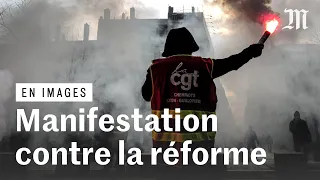 Les images de la mobilisation contre la réforme des retraites