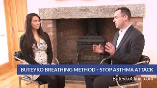 Buteyko Breathing Method - Stop Asthma Attack, Panic Attack or Hyperventilation Attack.