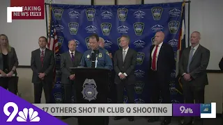 Colorado Springs Police give update on Club Q shooting