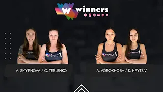 Winners Beach Volleyball. Women. A. Smyrnova / O. Teslenko - A. Vorokhoba / K. Hrytsiv 07.05.2024