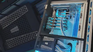 $11000 USD INSANE Editing PC - ft. Seasonic PRIME TX-1600W + 4 GPU!