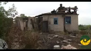 Бойовики знищили житлові будинки в селищі Зайцево
