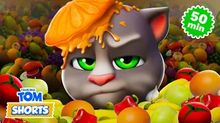 Trying Out Good Snacks 😋🍰 Talking Tom Shorts Compilation