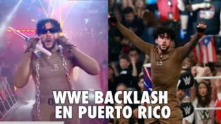 PUERTO RICO SE DEJÓ SENTIR EN WWE BACKLASH - Vlog