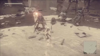 Nier Automata: Best farming area, infinite materials, and money.